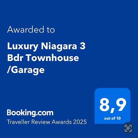 Luxury Niagara 3 Bdr Townhouse /Garage Apartman Kültér fotó